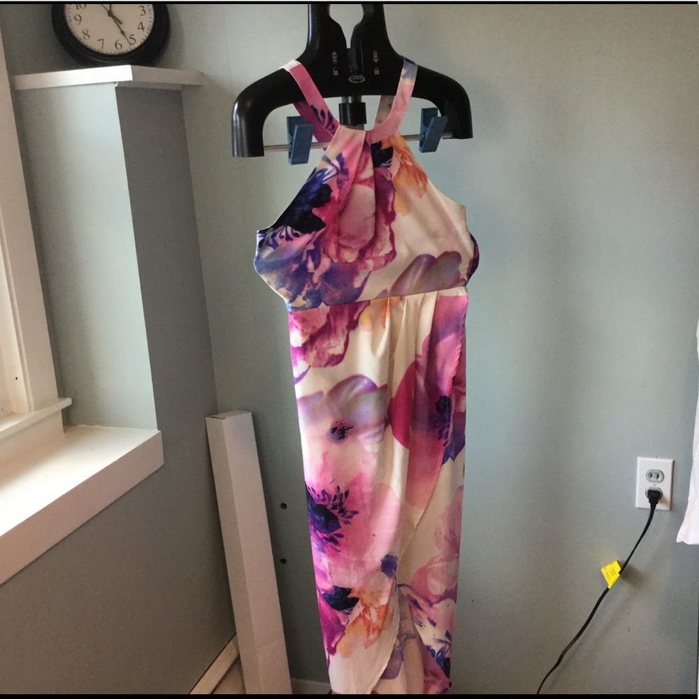 Halter Top Long Dress